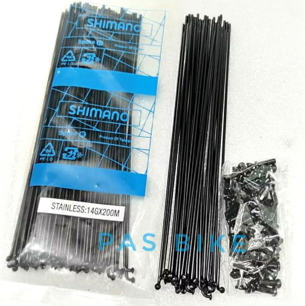 Jari 200 mm Sepeda Roda 22 Ruji 20 + Spoke Stainless