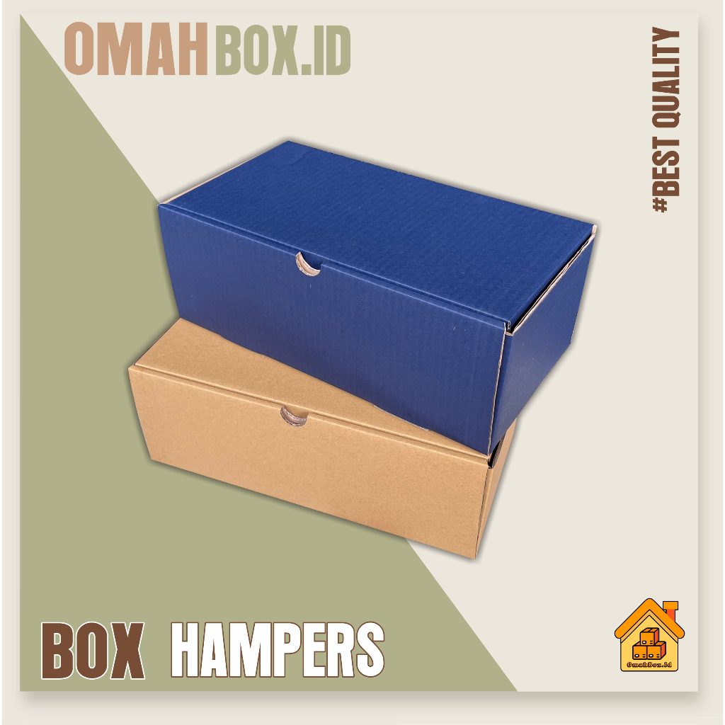Box Hampers 31x16x11 cm B FLUTE | kardus box polos | kardus diecut | box diecut | box hampers | box 