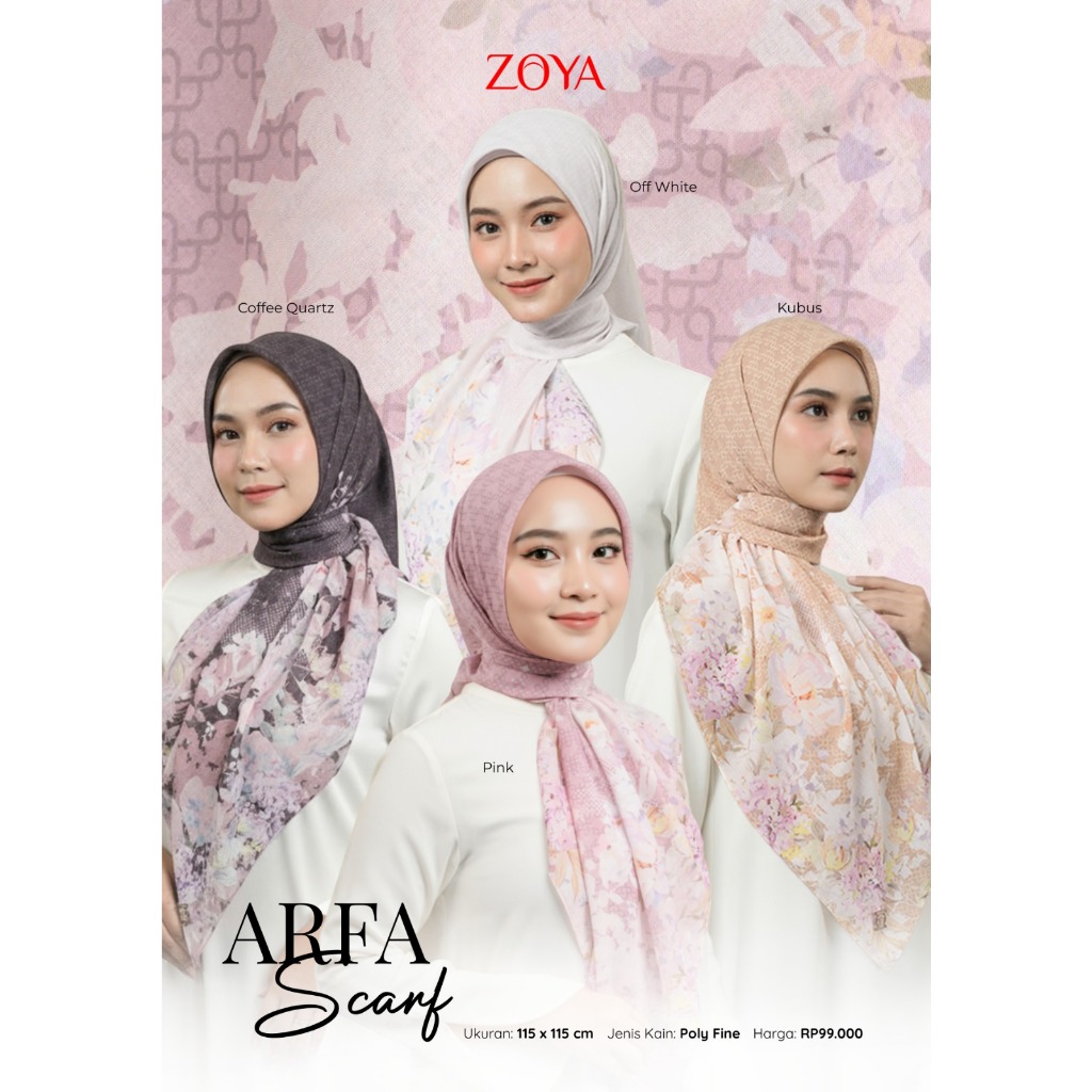 Arfa Scarf Premium Zoya Magelang
