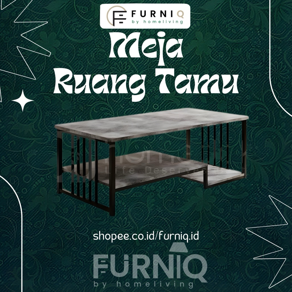 FURNIQ.ID - MEJA RUANG TAMU MINIMALIS - MEJA KECIL