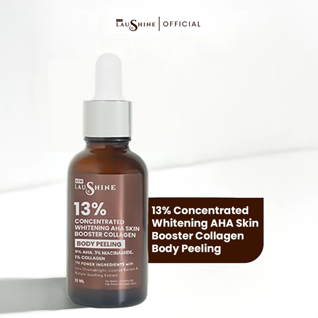 Laushine Official Store - Skin Booster Body Peeling Exfoliasi Badan - Mengangkat Sel Kulit Mati, Men