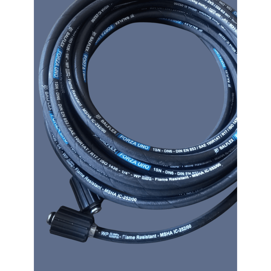 Custom Jet Cleaner Hose Balflex 1/4" R1 x 1 Mtr Custom M22/15 - M22/15