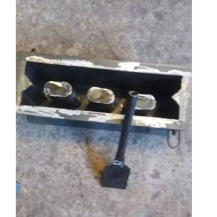 Cetakan batako lubang 3 free jojoh uk 38x17x10