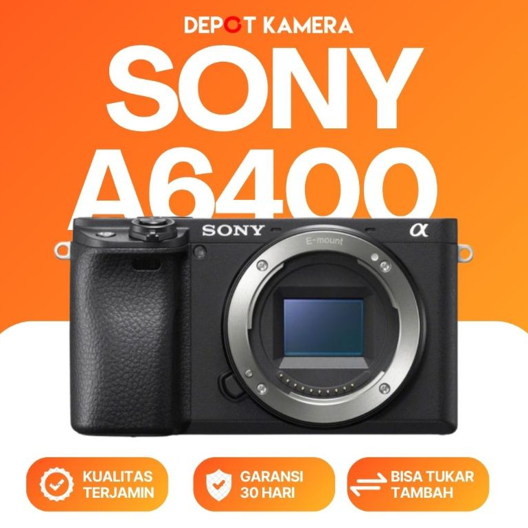 ( DEPOT KAMERA ) SECOND - SONY A6400 BODY ONLY