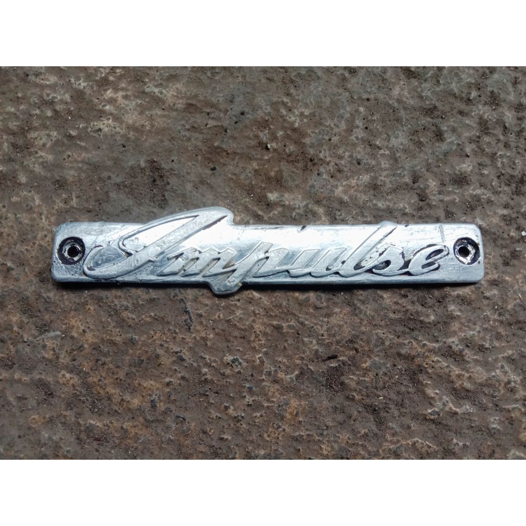 Logo Emblem Knalpot Suzuki TRS Original