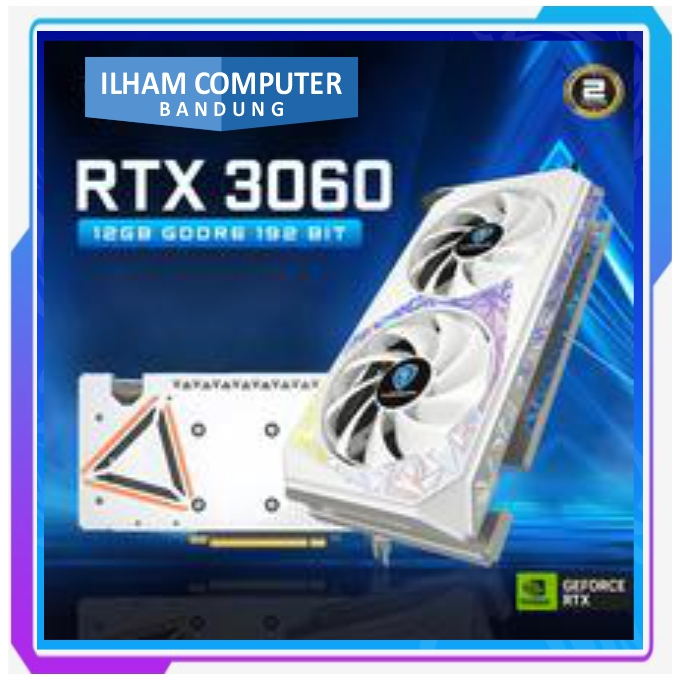 Vurrion Geforce RTX 3060 12GB Froztine / Hyperclaw X2 GDDR6 192BIT - VGA RTX3060 12GB