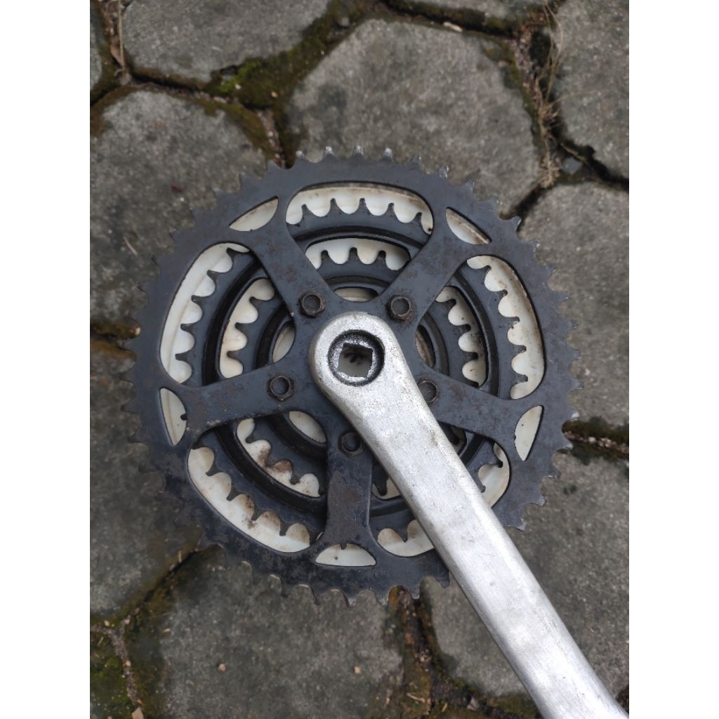 Crankset 3 speed