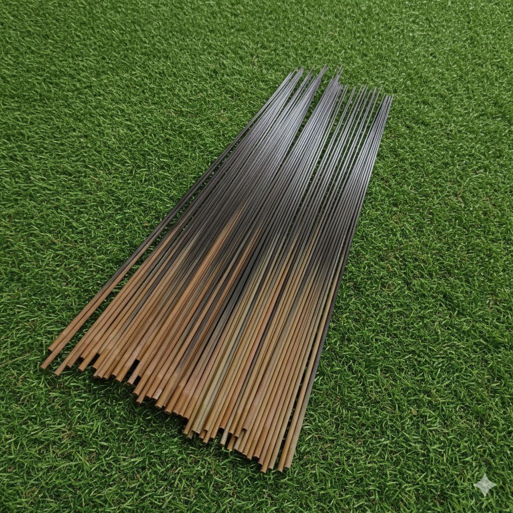 Karbon sutet bubut 6mm 7.1mm super lurus