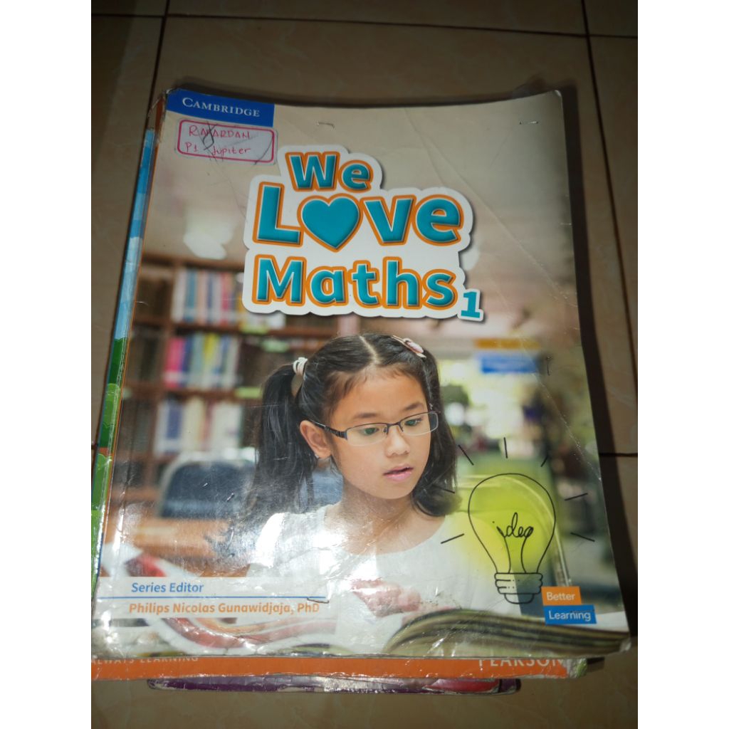 Buku we love maths 1 Cambridge