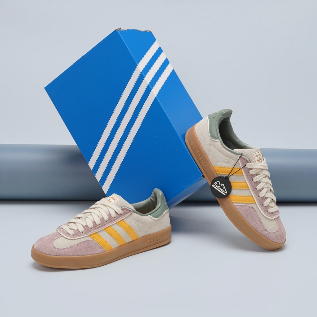 Adidas Gazelle Indoor Offwhite Yellow