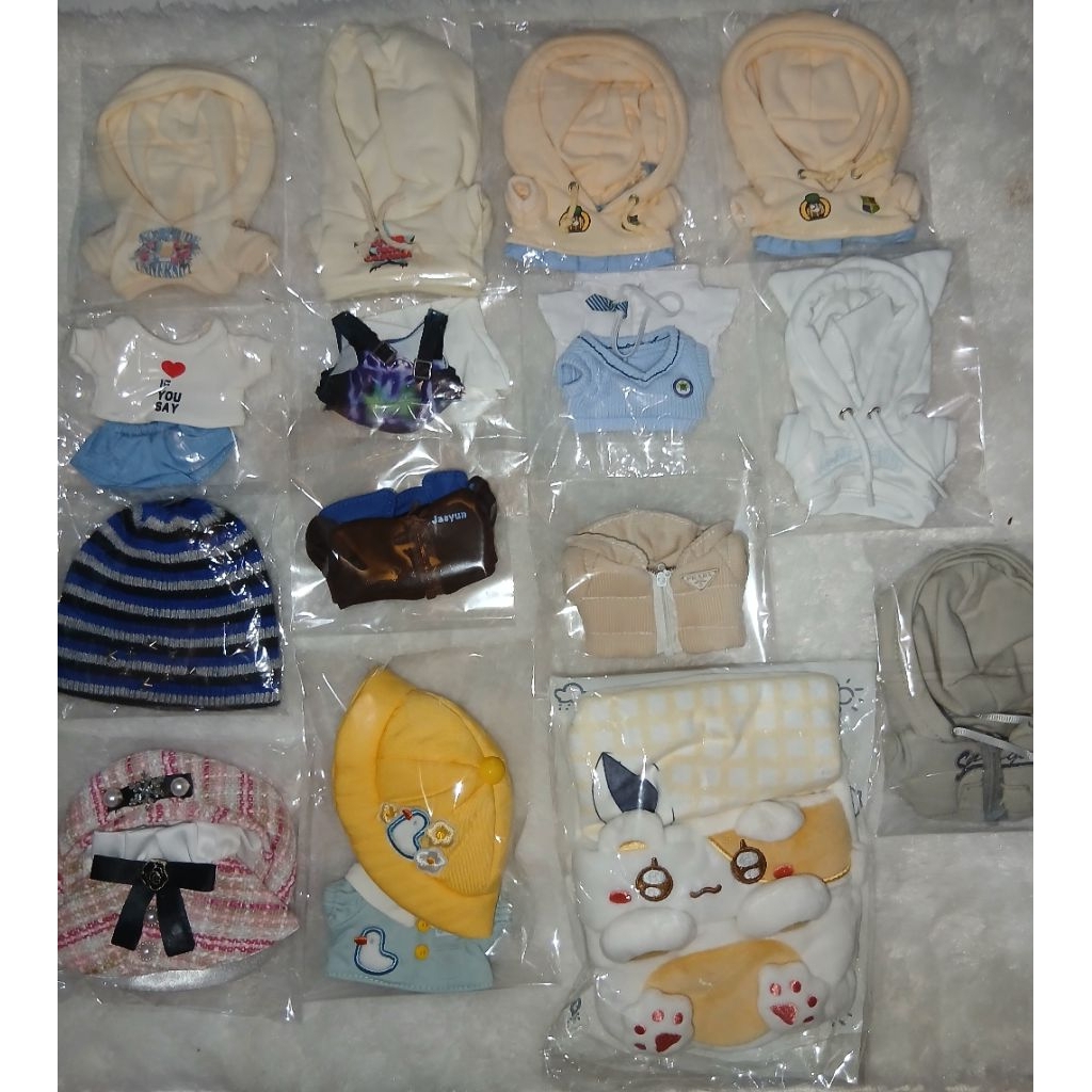 READY CLOTHES DOLL 10CM FOR ENHYPEN, SEVENTEEN, NCT, LABUBU