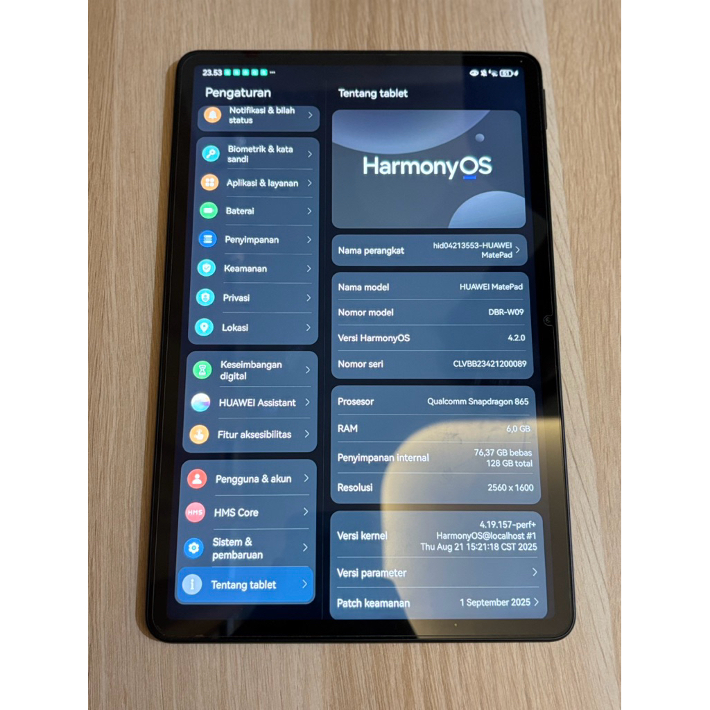 huawei matepad 11 6/128