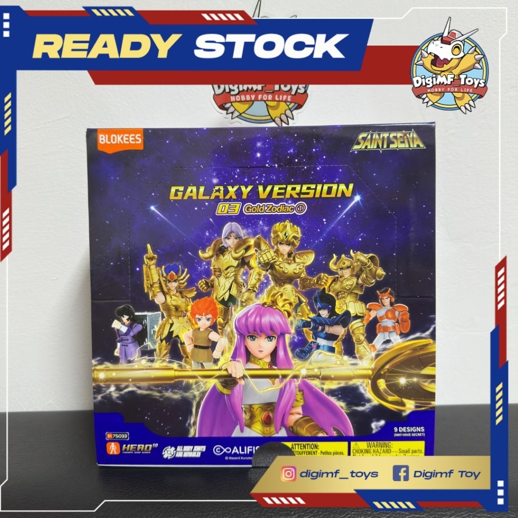 BULUKE SAINT SEIYA GALAXY VERSION 03 GOLD ZODIAC