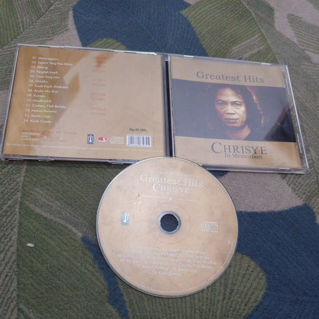 CD GREATEST HITS CHRISYE IN MEMORIAM