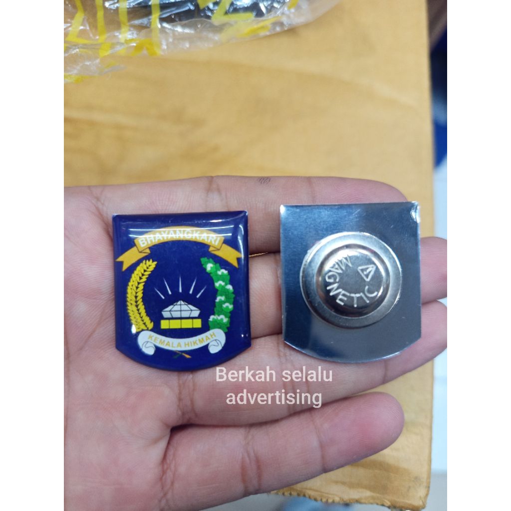 PIN BHAYANGKARI | PIN KERAH BHAYANGKARI Bahan Logam Aluminium