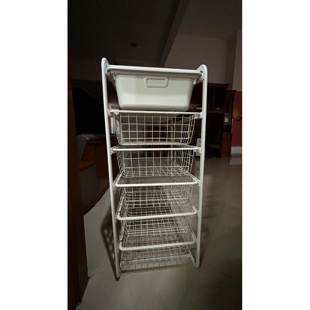 Preloved Rak Susun IKEA | IKEA Tempat Penyimpanan | Rak Serba Guna