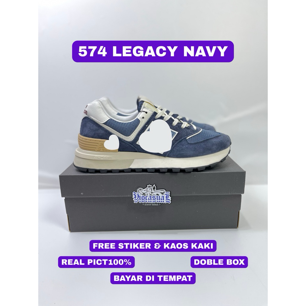 [FEOV] SNEAKERS 574 LEGACY NAVY FREE KAOSKAKI & STIKER
