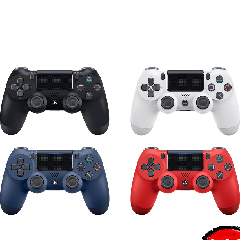 PS4 PS 4 Controller Stik Stick Joystick Gamepad Wireless Original Ori Mesin Getar Sixaxis LED Light 
