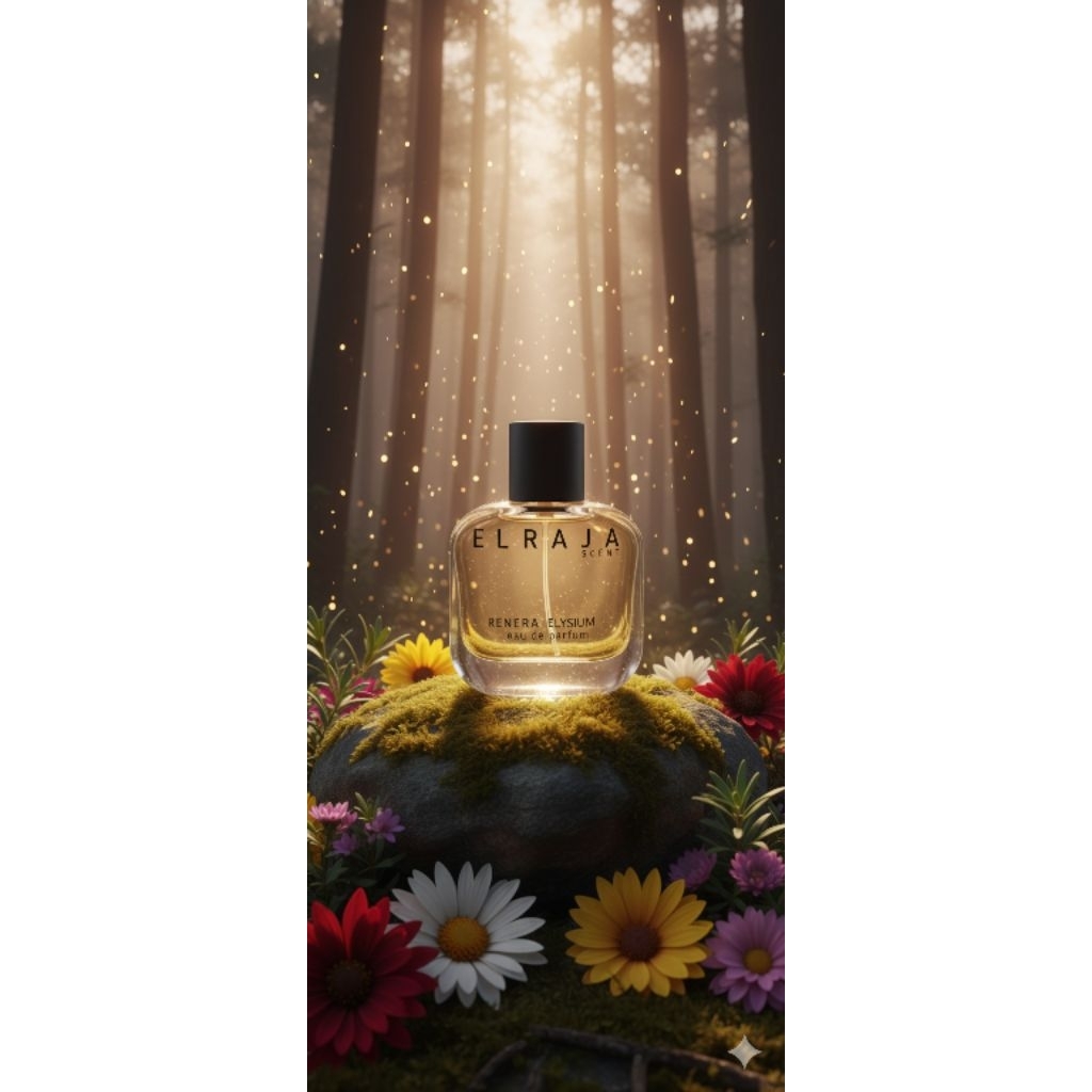 ELRAJA Renera Elysium Eau De Perfume Pria 50 ML Tahan Lama