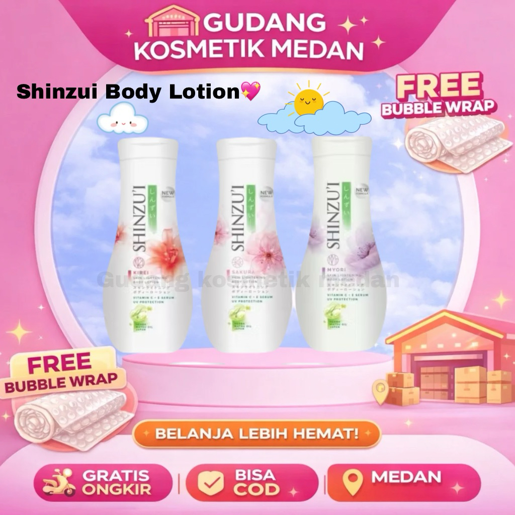 SHINZUI BODY LOTION Moisturizing Shinzui Skin LIghtening Body Lotion - Shinzu'i Body Lotion - 100ml 