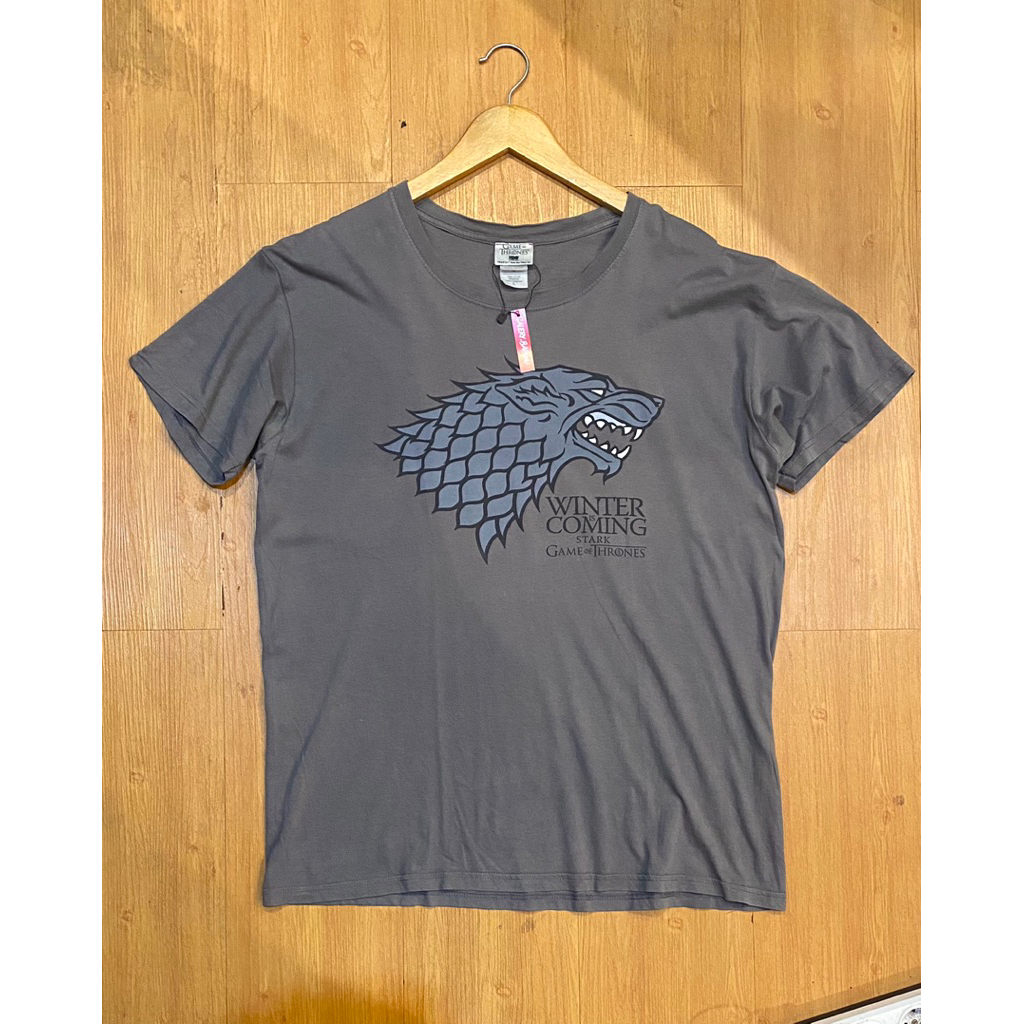 kaos Movie Film Games Of Thrones Winter Is Coming Stark Gildan 2012 second bekas