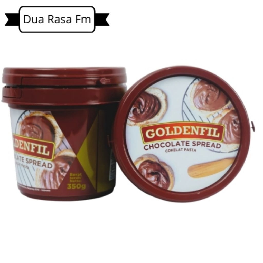 Goldenfill Chocolate Spread 1 kg / Toping Donat Goldenfill / Selai Donat / Goldenfill Selai Donat