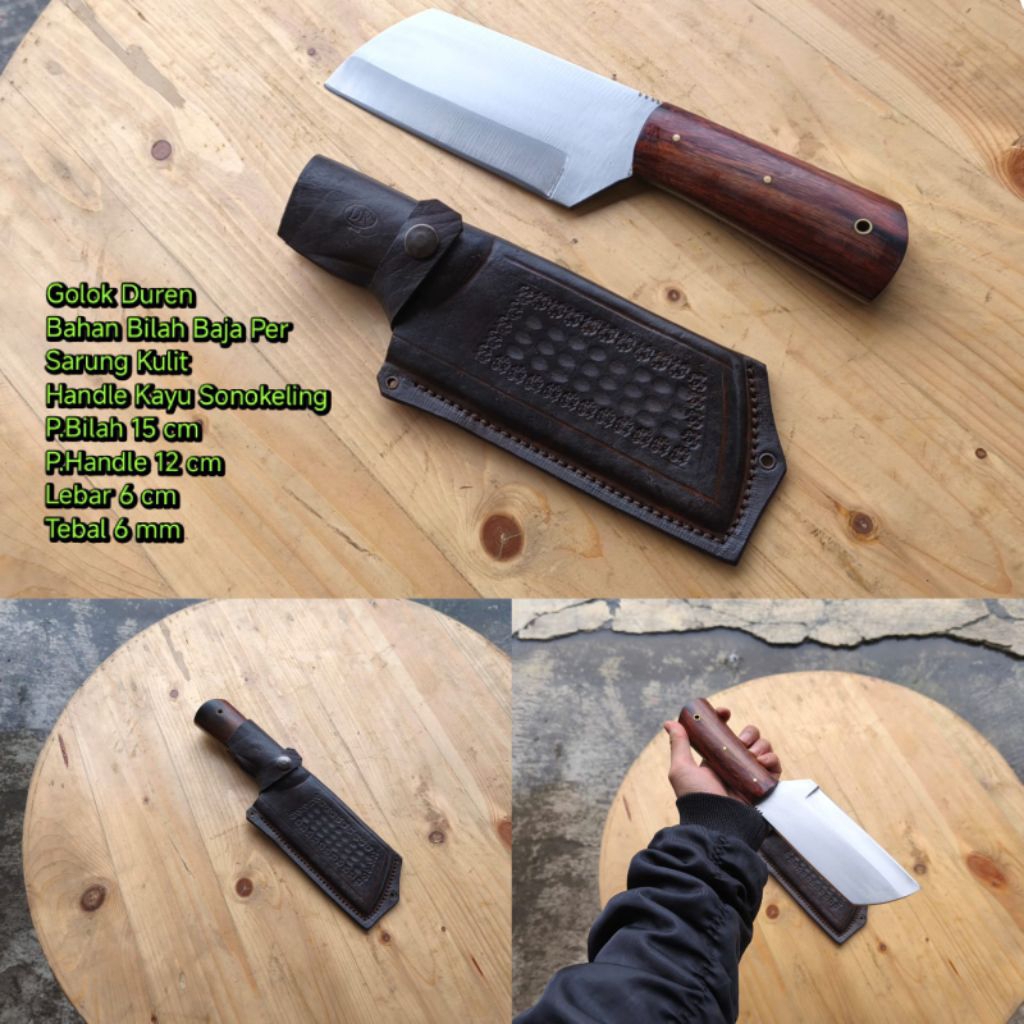 pisau kupas durian buah daging tertebal serbaguna