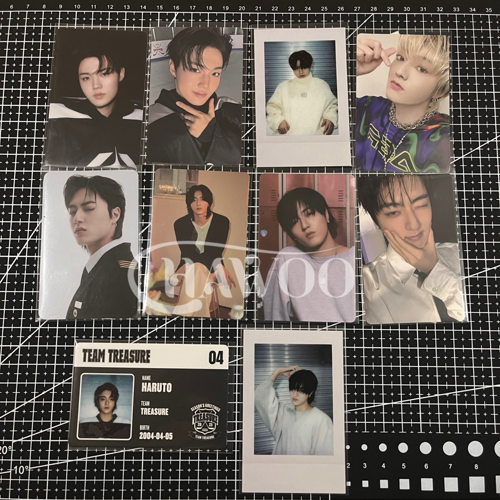 [DOYOUNG & HARUTO] PHOTOCARD/ID/POLA OFFICIAL