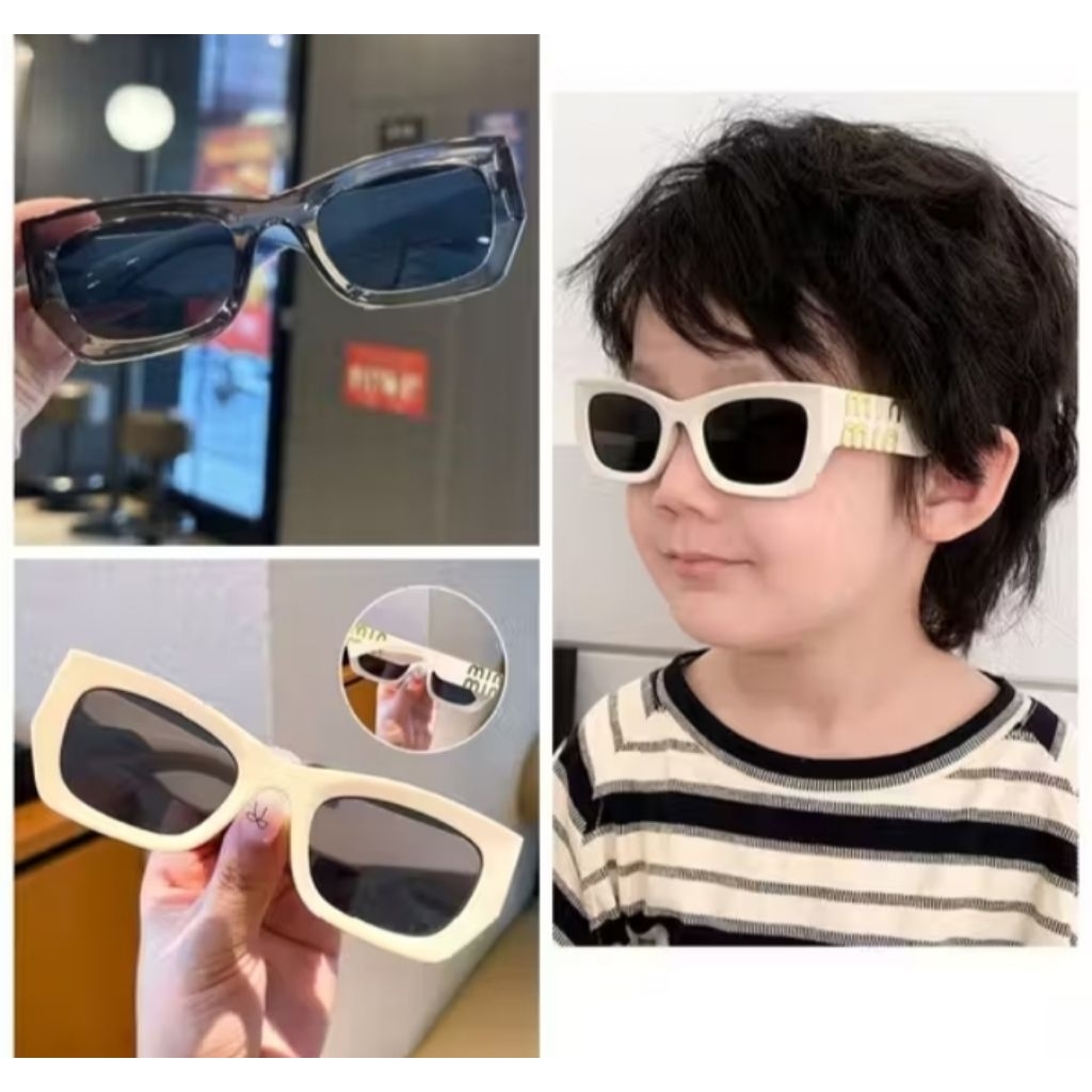 kacamata anak model vintage//kacamata anak laki laki perempuan //kacamata anak frame kotak // kacama