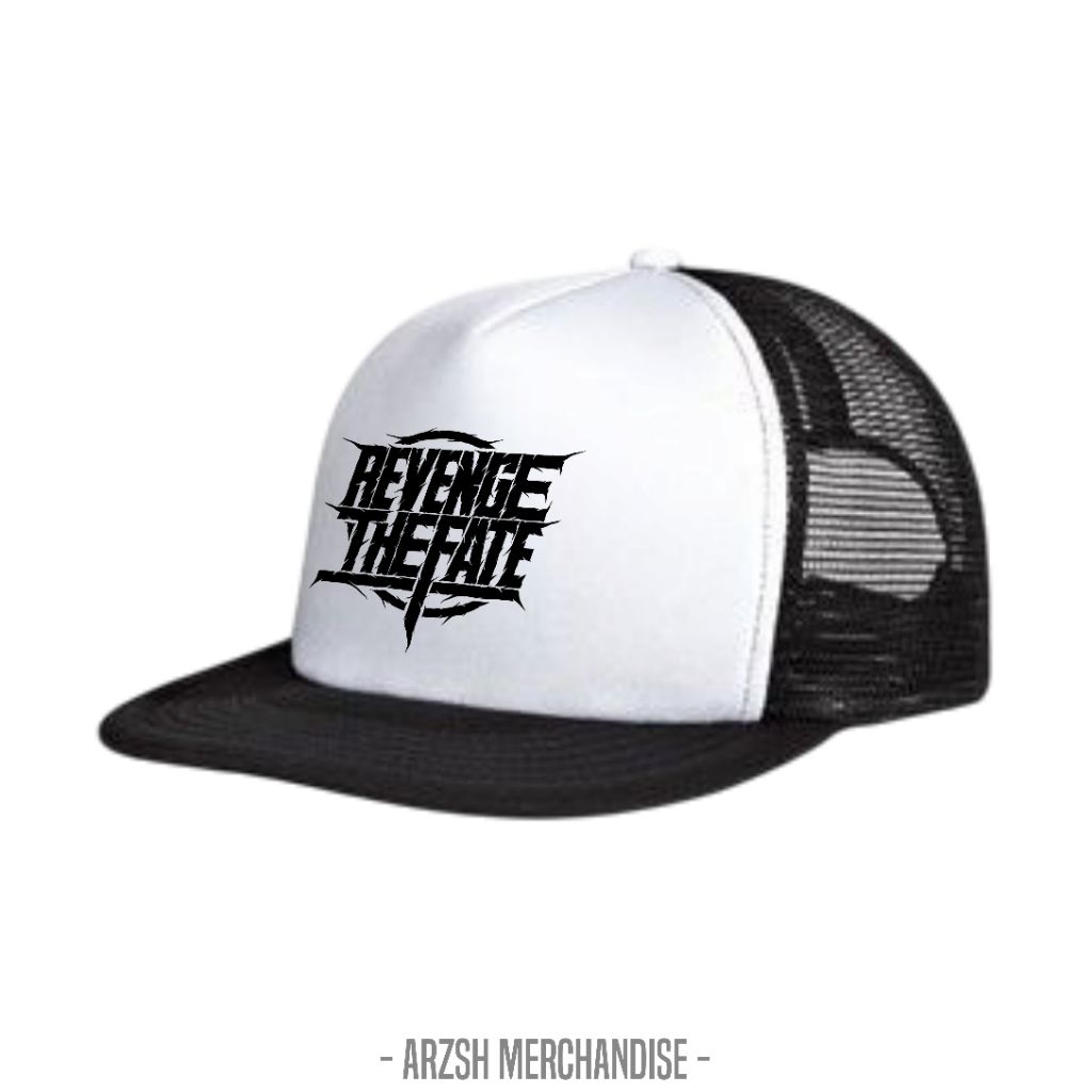 Topi Snapback Trucker Revenge The Fate / Topi Snapback Jaring Distro Premium / Snapback Caps Fashion