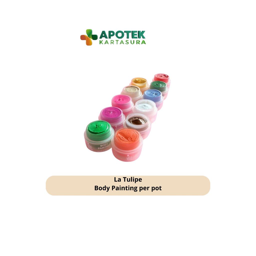 La Tulipe Body Painting (per pot)