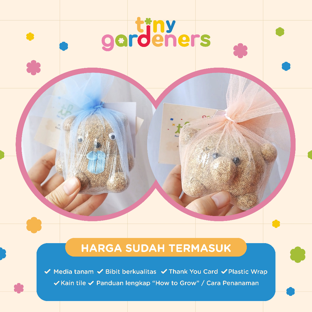 HOT DEALS TINY GARDENERS Boneka Tanaman (Horta) / Boneka Tanaman Rumput / Tanaman Rumput