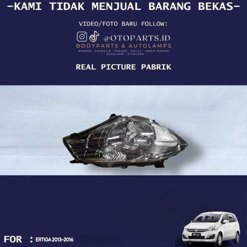 LAMPU DEPAN HEADLAMP ERTIGA 2013 2014 2015 2016 BARU IMPOR
