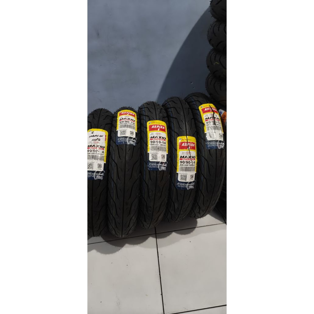 BAN ASPIRA TUBELESS SPR 38 TL (90/90-14) / BAN TUBLES ASPIRA MAXIO SPR38 TL RING 14 BIH