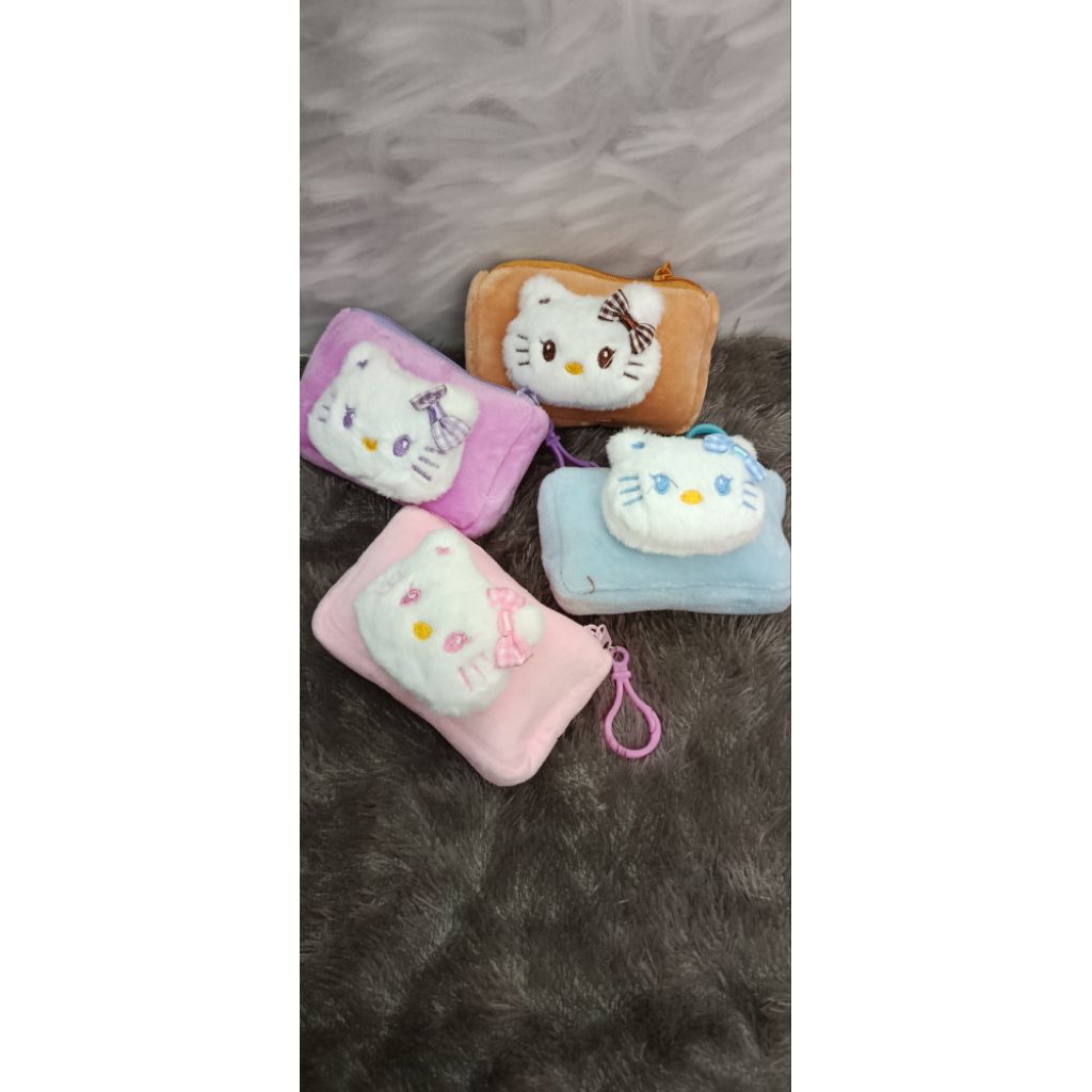 Dompet Koin Boneka Timbul Lucu | Dompet Anak Mini Karakter | Resleting Kuat