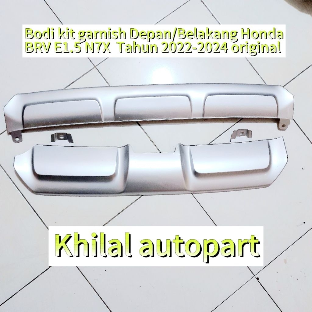 Body kit garnis depan belakang Honda BRV E1.5 N7X th 2022-2024 original Car