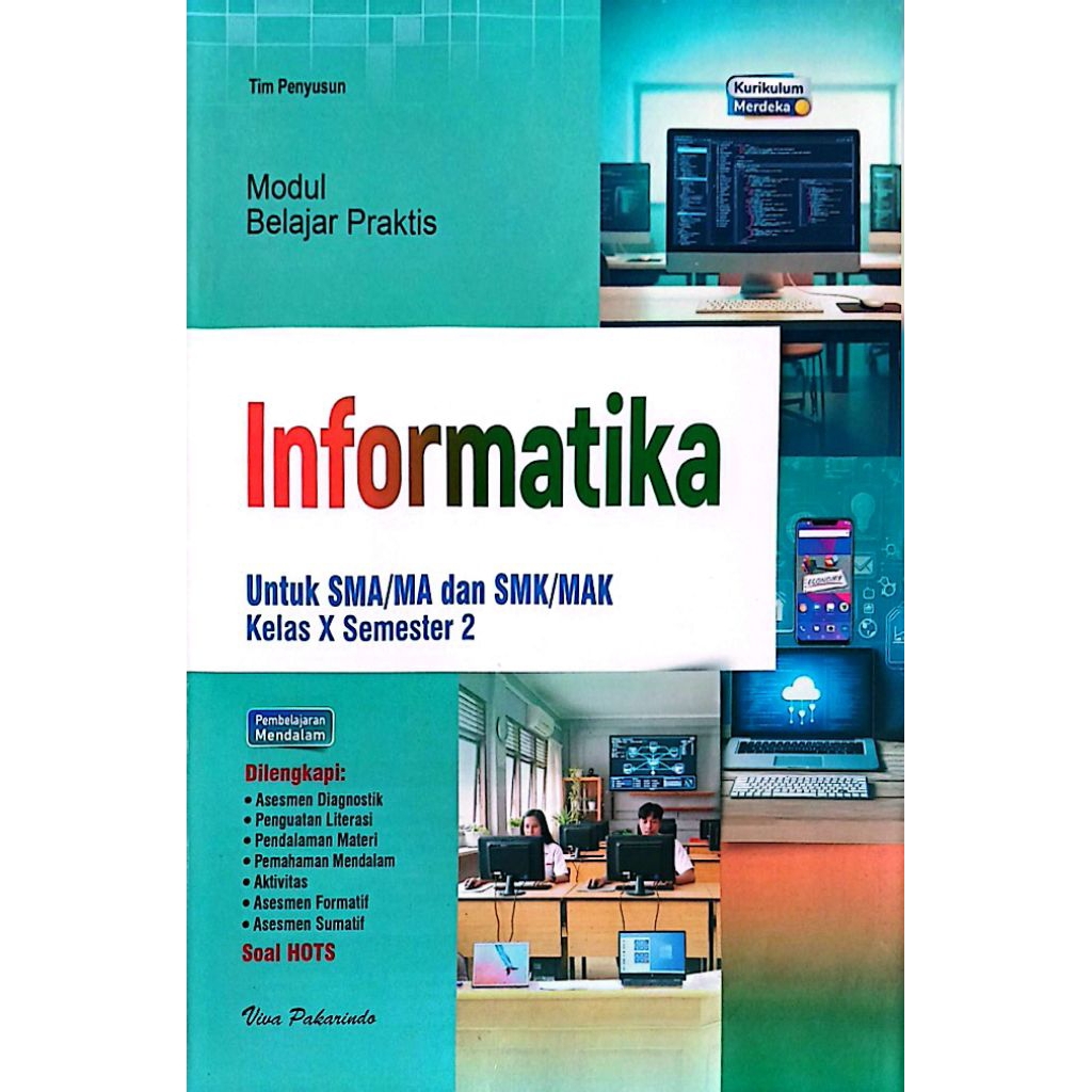 LKS VIVA PAKARINDO SMA SMK INFORMATIKA TIK KELAS 10 SEMESTER 2 GENAP KURIKULUM MERDEKA TA.2025/2026 
