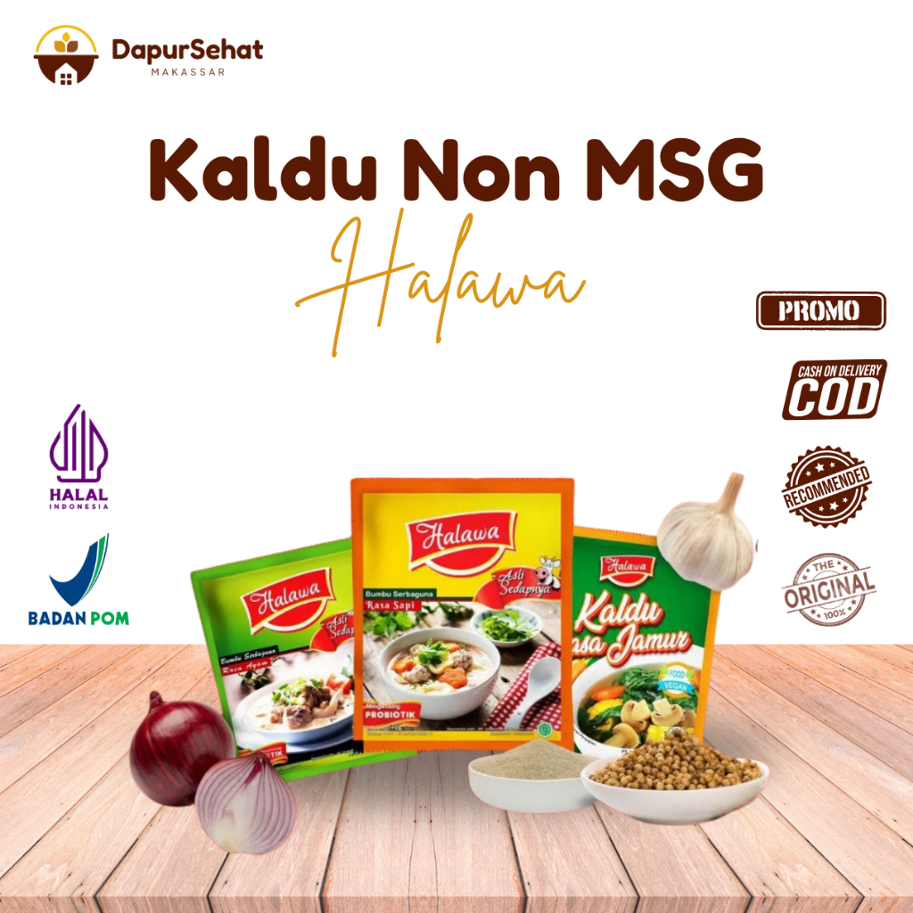 KALDU JAMUR PROBIOTIK SEHAT HALAWA PENGGANTI MSG cod Makassar cocok untuk MPASI