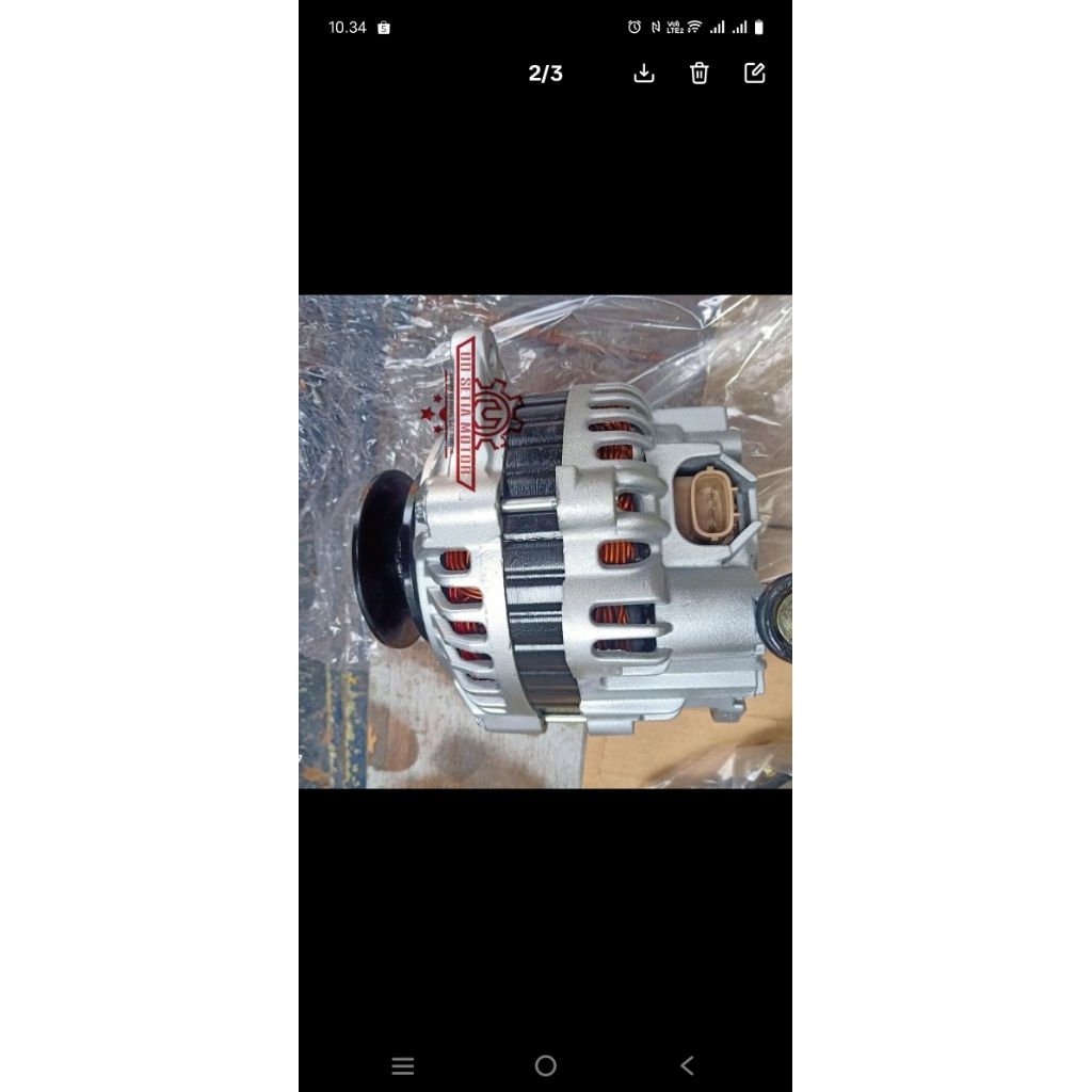 dinamo ampere amper alternator rubahan katana jimny jimni 100A