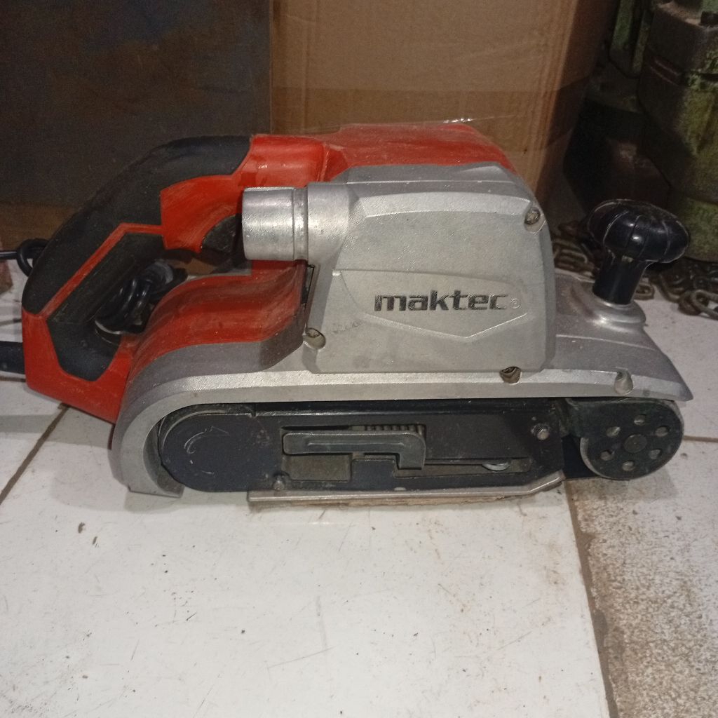 mesin amplas roll maktec mt941 belt sander maktec mt 941 bekas