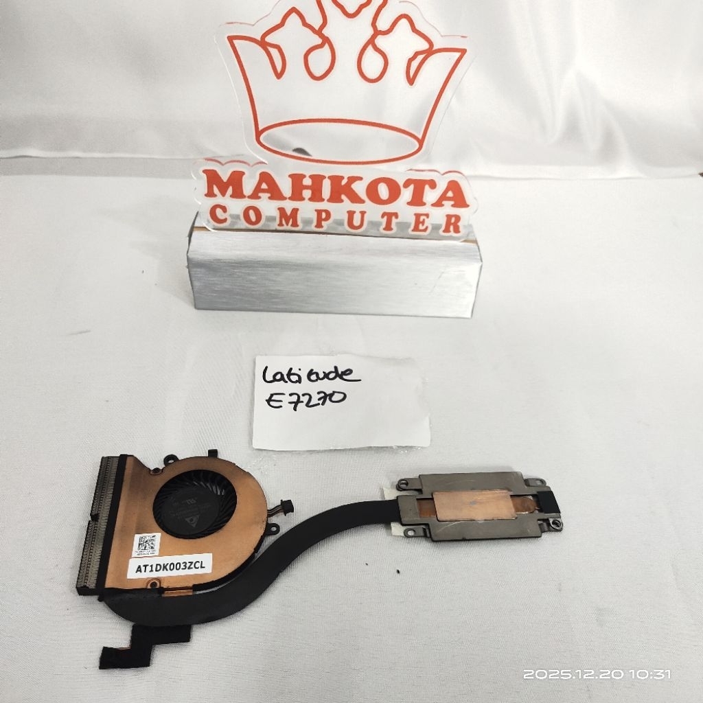 Heatsink Fan Laptop Dell Latitude E7270 Original Second