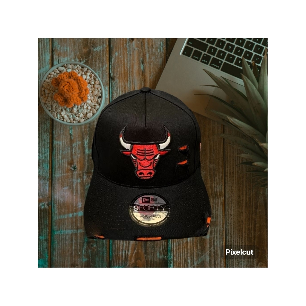 Trending Topi Baseball Distro  Import Banteng//Bullss//Ch1Ch4go//Black series Motif Sobek Model Terb