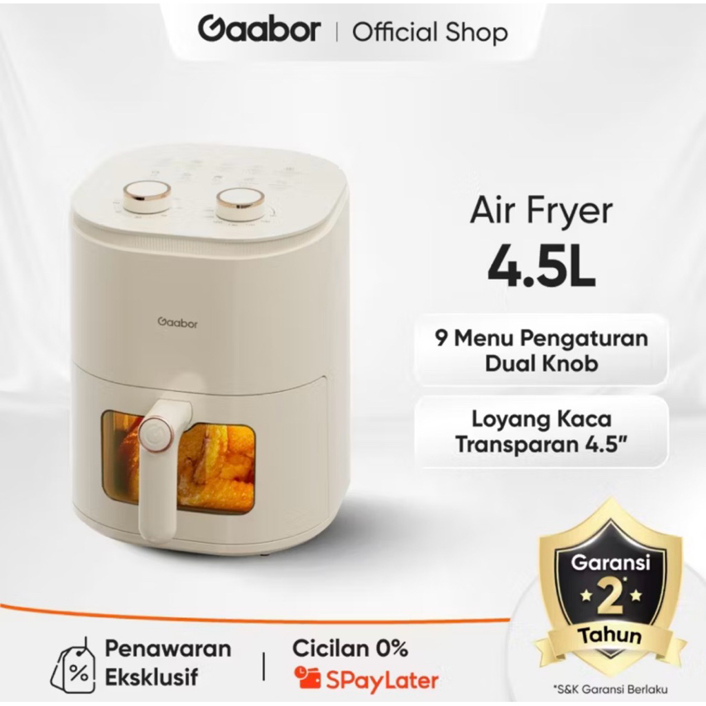 GAABOR AIR FRYER 4.5L