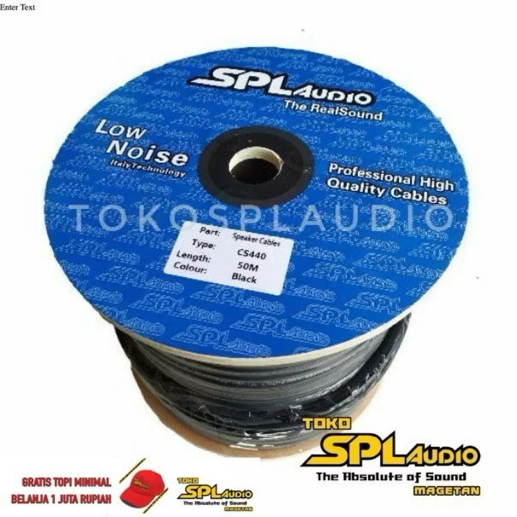 kabel spl audio 4x4 mm