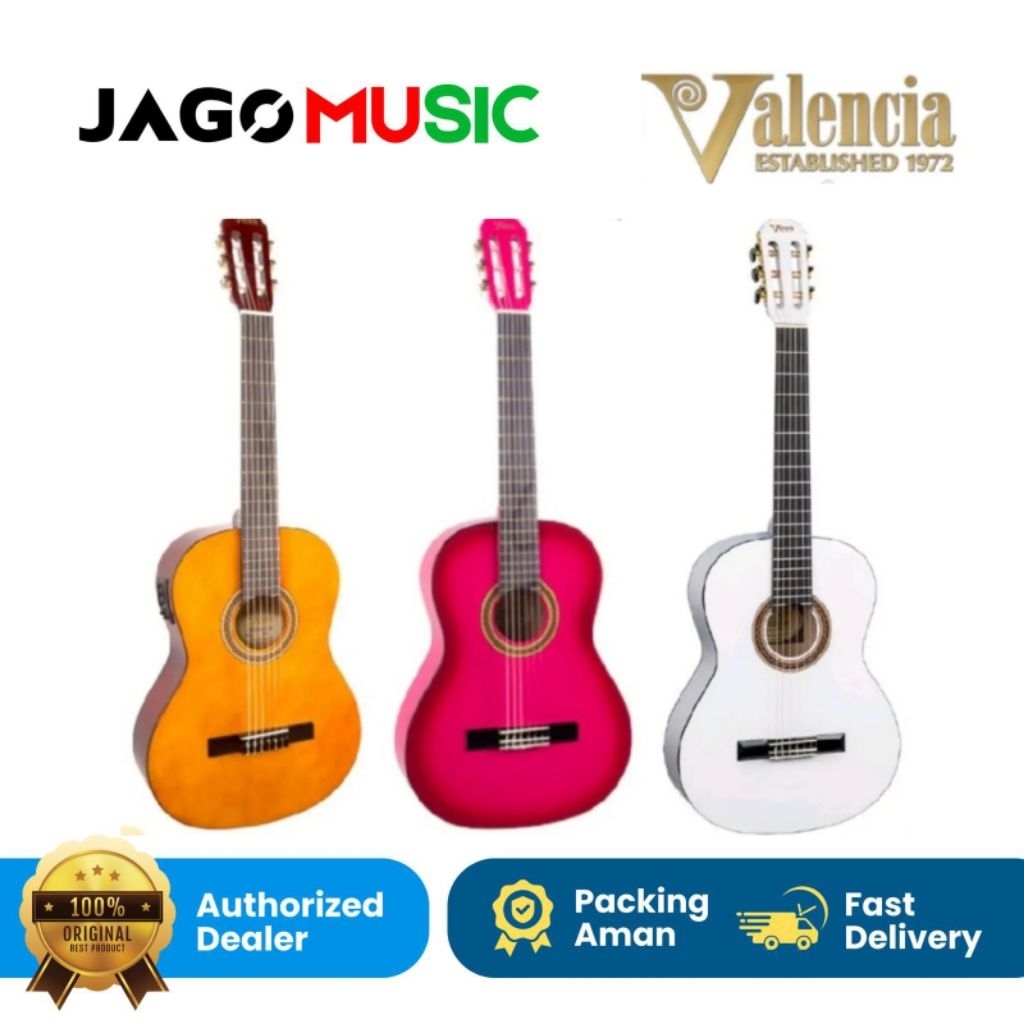 Gitar Nylon Valencia VC 104 Guitar Klasik Valencia VC104