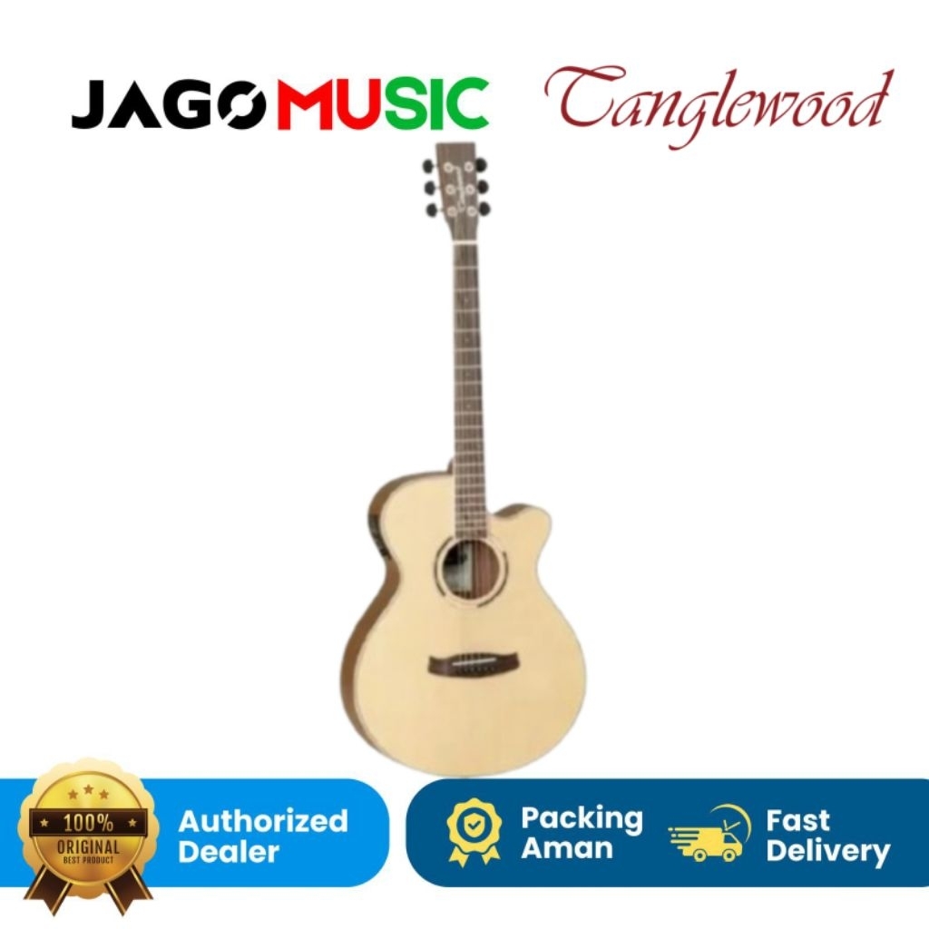 Tanglewood DBT SFCE OV Discovery Super Folk Electric Acoustic Guitar Tanglewood