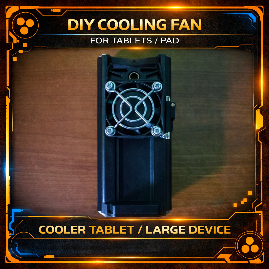 Cooler Tablet dan HP 2 in 1 Rakitan DIY Peltier