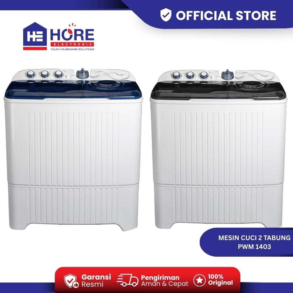 MESIN CUCI POLYTRON PWM 1403 / POLYTRON MESIN CUCI 2 TABUNG PWM 1403 [14 KG]