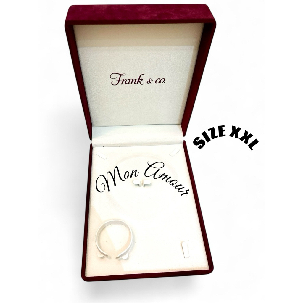 JEWELRY BOX ORIGINAL GIFT FRANK & co / size XXL / RING BOX / SESERAHAN