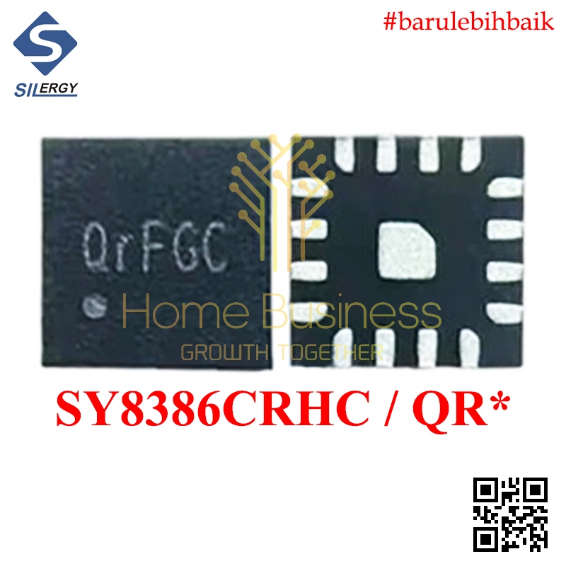 IC Chip Silergy SY8386CRHC SY8386 CRHC SY 8386CRHC SY 8386 CRHC / QrE QrD QrC QrDBA QrCAB QFN16 DC-D